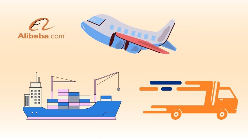 alibaba shipping options